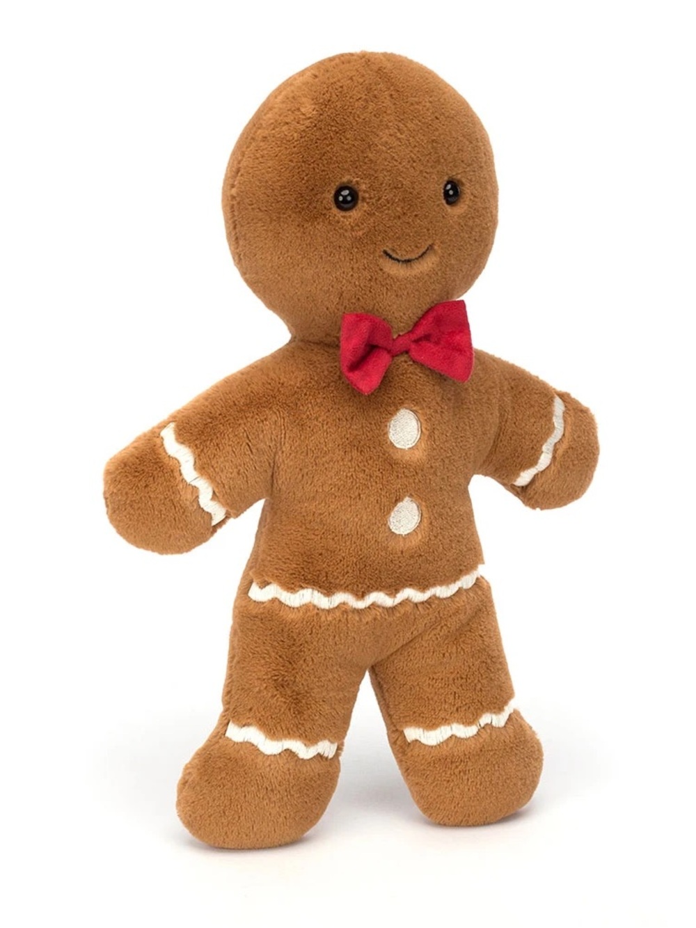 NWT Jellycat HUGE Jolly Gingerbread Fred Holiday Winter Retired Soft Plush Gift